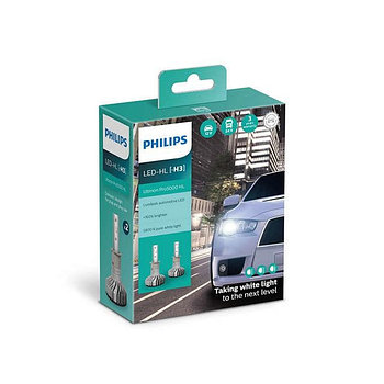 Лампы светодиодные комплект Philips Ultinon Pro5000 +160% H3 13,2V 15W 5800K (2 шт.) (11336U50CWX2) Philips