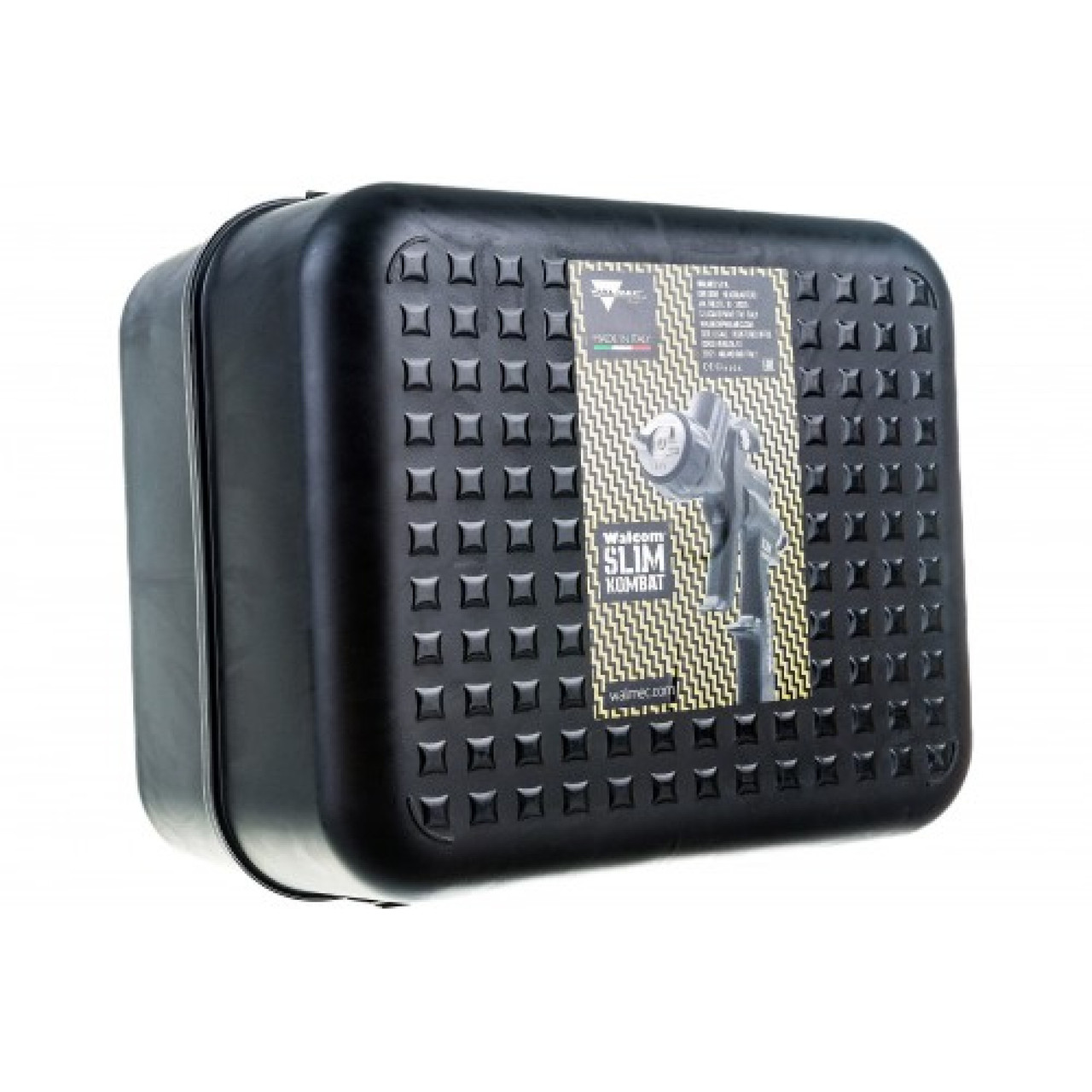 Краскопульт композитный WALCOM Slim Kombat HVLP 1,5 с бачком 0,6 л, и манометром