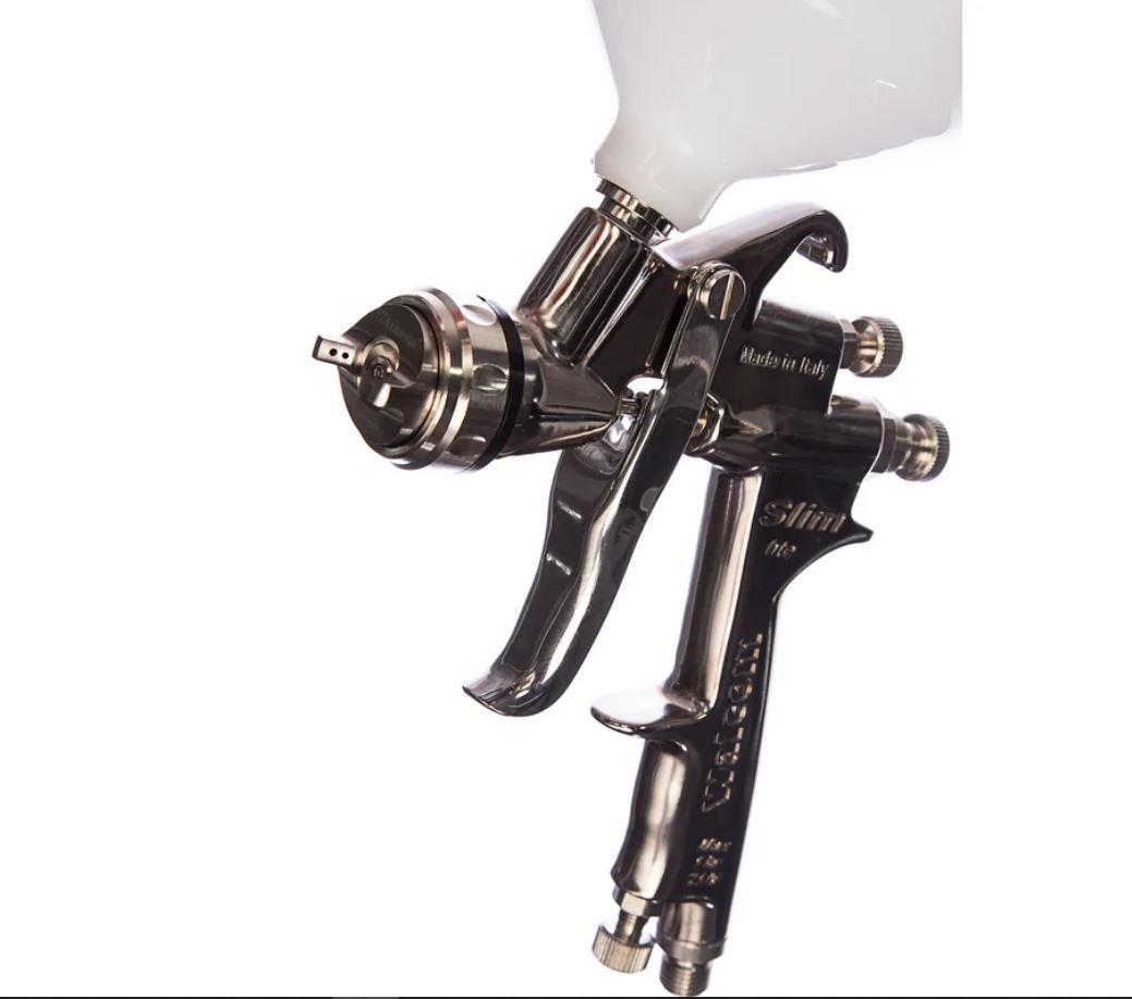 Краскопульт для красок и грунтов WALCOM SLIM S HTE SR 10068.15 с манометром
