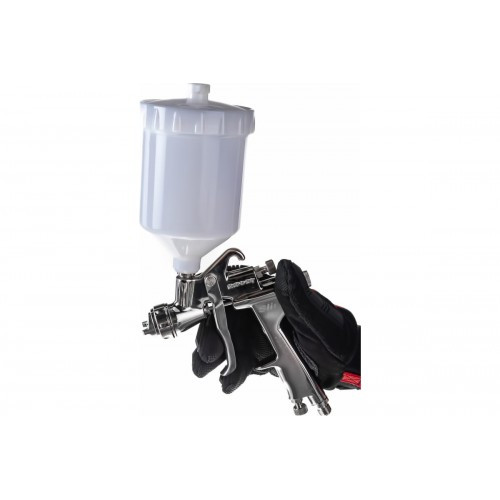 Краскопульт для красок и грунтов WALCOM SLIM S HTE SR 10068.19 с манометром, фото 1