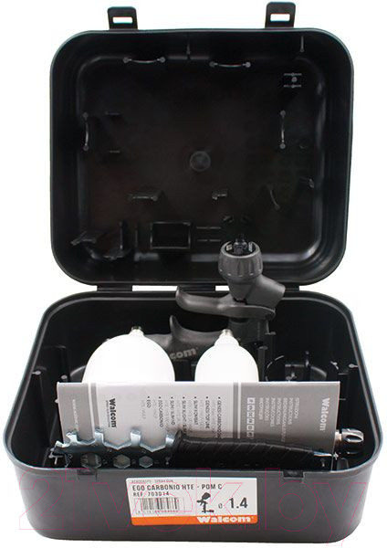 703012 Мини краскопульт Walcom EGO Carbonio hte 1.2 мм