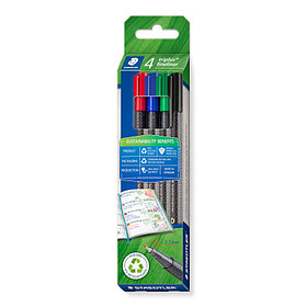 Набор ручек STAEDTLER triplus fineliner 334 RC4