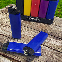 Зажигалка кремниевая газовая Classic, Синий