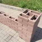 Наборный блок для столба забора ТБЛОК-С46, фото 2