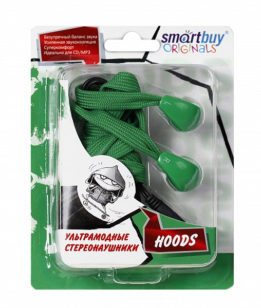 Внутриканальные наушники Smartbuy HOODS - фото 2 - id-p33817847