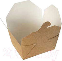 Набор коробок упаковочных для еды Krafteco Eco Fold Box 600