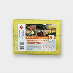 Полотно универсальное LIHTAR; ПП/ПЭ; 1,6х5м (8м2) жёлтое;чёрное; зелёное
