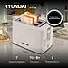 Тостер Hyundai HYT-3306,  кремовый, фото 2