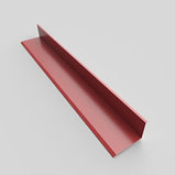 Планка примыкания верхняя RoofArt 250x2000мм 0,53мм GreenCoat Pural BT цинк 275 г/м² темно-коричневый, фото 2