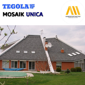Битумная черепица TEGOLA UNICA MOSAIK