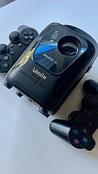 Игровой проектор Umiio Project Q4 pro с HDMI+WI-FI+Bluetooth, 2 геймпада, штатив