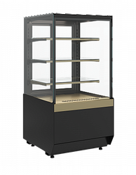 Кондитерская витрина холодильная Carboma Cube KC70 VV 0,6-1 STANDARD (версия 2.0) 0...+7