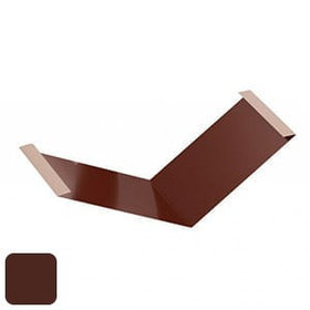 Ендова RoofArt 500x2000мм 0,53мм GreenCoat Pural BT цинк 275 г/м² коричневый