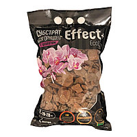 Cубстрат для орхидей с цеолитом 2 л. Effect+ линейка Eco отборная галтованная кора класса люкс фракция 19-28 м