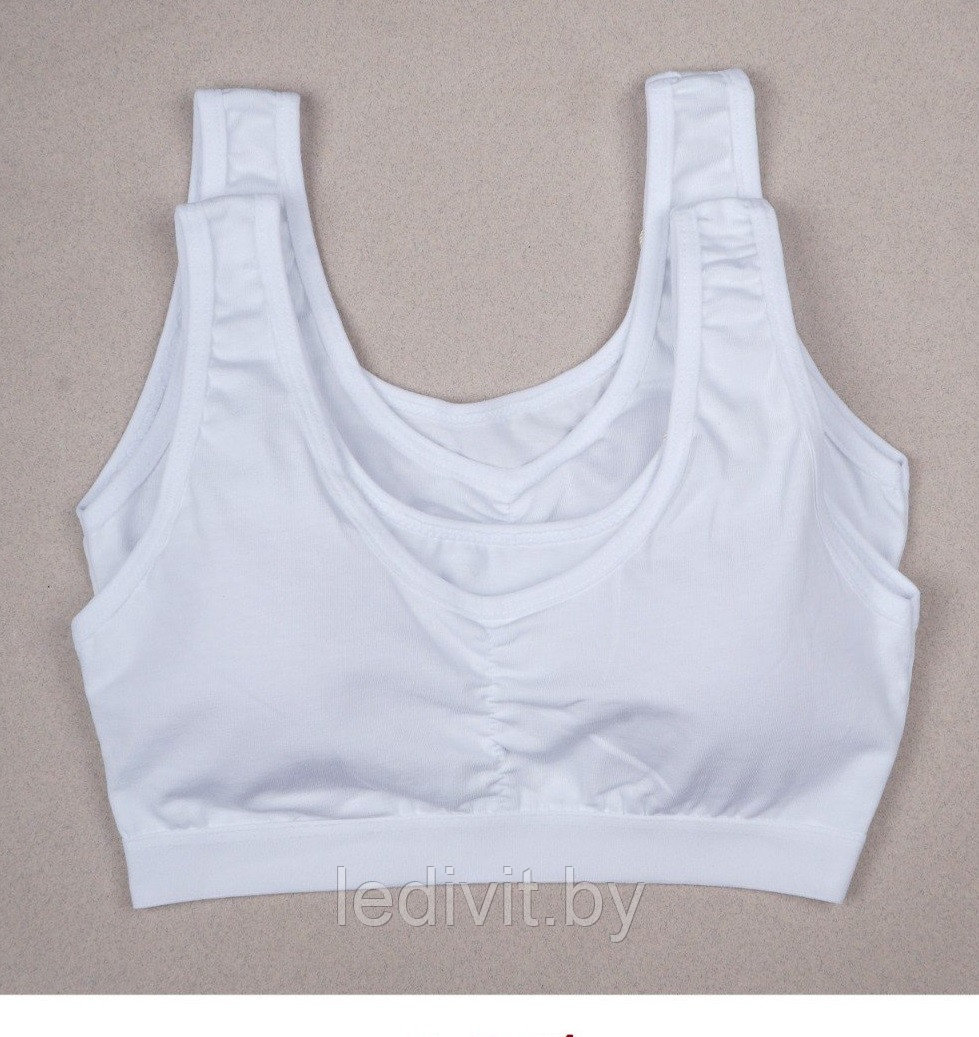 Топ-бюстье для девочки белый