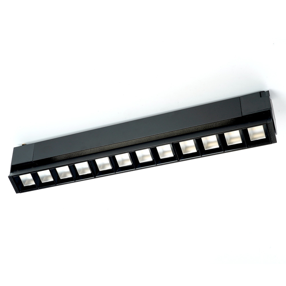 Поворотный трековый светильник AL131 LensLine 30W 4000K черный