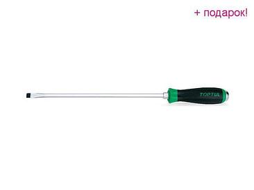 TOPTUL Тайвань Отвертка ударная "-" 1.6x10x300мм EXTRA LONG TOPTUL (FALB1030)