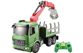 Double Eagle Радиоуправляемый кран - лесовоз Double E Mercedes-Benz Arocs 1:20 2.4G