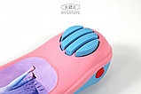 Детский самокат RiverToys HB-105 (розовый) Складной, фото 6