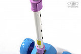 Детский самокат RiverToys HB-105 (синий) Складной, фото 3