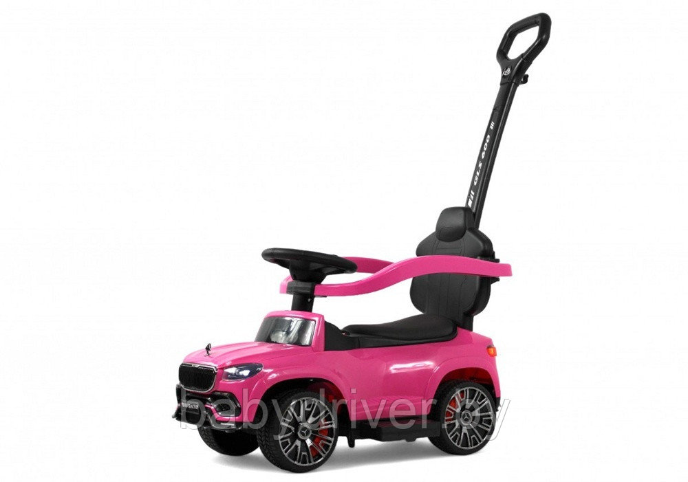 Детский толокар-электромобиль RiverToys Z003ZZ-A (розовый) Mercedes Maybach