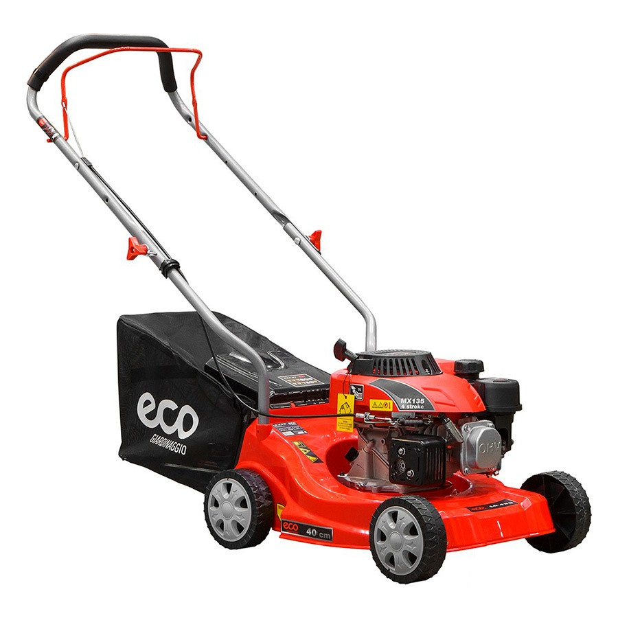 Газонокосилка бензиновая ECO LG-435 (3.5 л.с., шир. 40 см, ручной привод, пластик. корпус, травосбор
