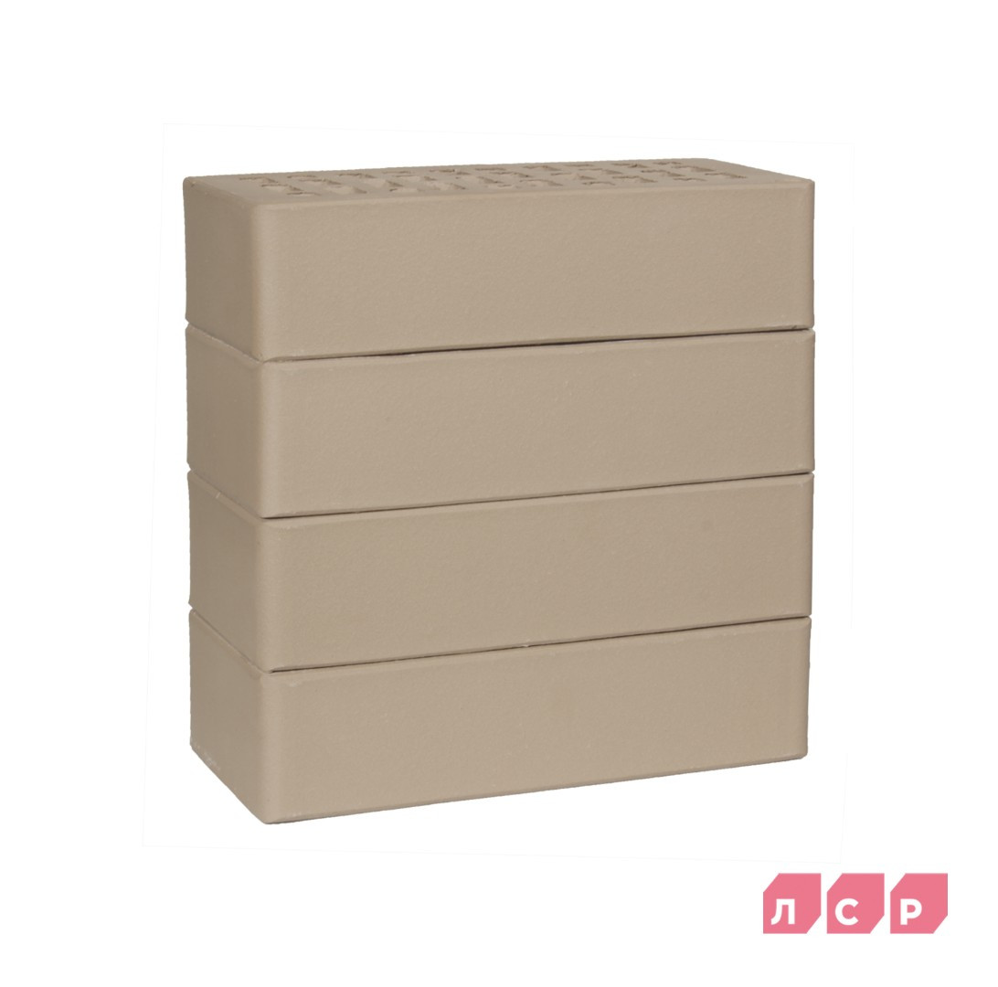 Кирпич лицевой пустотелый серый, поверхность гладкая