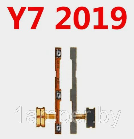 Шлейф Original с кнопкой включения и громкости Huawei Y7 2019/Y7 Prime 2019/DUB-LX2/DUB-L22