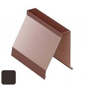 Полуконек RoofArt 312x2000мм 0,53мм GreenCoat Pural BT цинк 275 г/м² темно-коричневый
