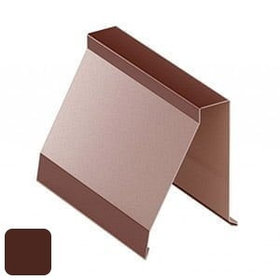 Полуконек RoofArt 312x2000мм 0,53мм GreenCoat Pural BT цинк 275 г/м² коричневый
