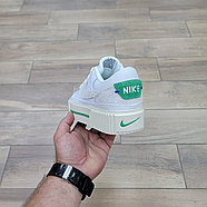 Wmns Nike Court Legacy Lift White Stadium Green, фото 4