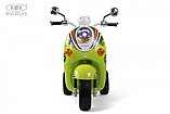 Детский электромотоцикл RiverToys Z444ZZ (зелёный), фото 4