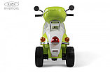 Детский электромотоцикл RiverToys Z444ZZ (зелёный), фото 5