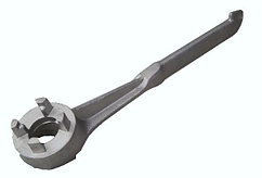 Неискрящий алюминиевый бочковый ключ (открывашки для бочек 2" и 3/4", взрывобезопасные) GROZ DRW/AL-01 GR44385