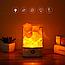 Соляной ионизирующий светильник-ночник с розовой гималайской солью Crystal Salt Lamp, фото 5