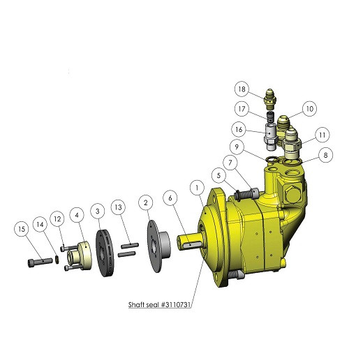 Мотор пилы 19 см3 21512966