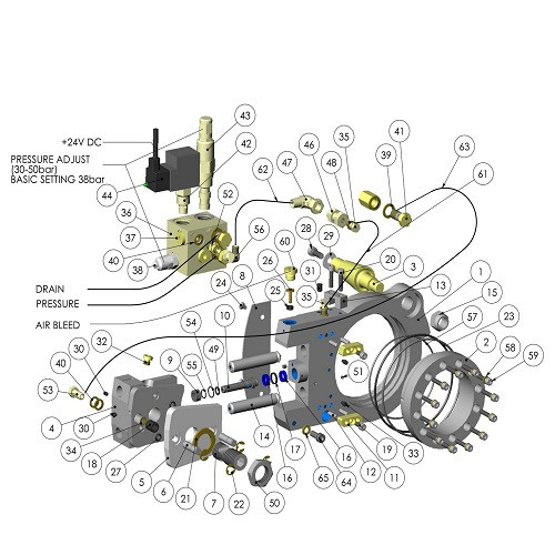 Автоматический натяжитель цепи 28/30RH/RHS 3121034