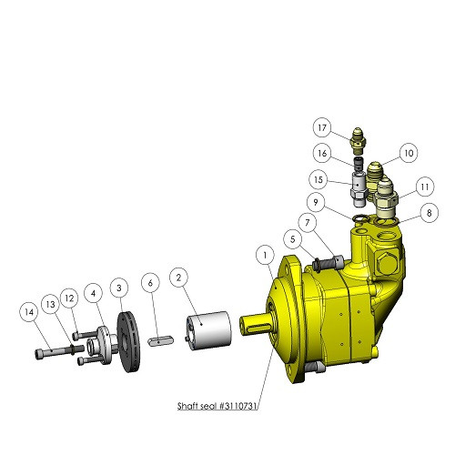 Мотор пилы с автоматическим натяжителем (19 см3) 28/30RH/RHS 21512971