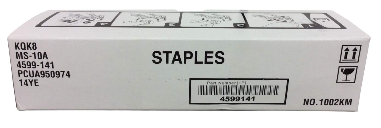 Картридж со скобами Konica Minolta 4599141-141, 14YE, KQK8, MS-10A, PCUA950974 (3 шт в коробке)