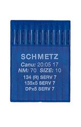 Швейная игла Schmetz DPx5 (134) SERV 7 №70 уп10 шт..
