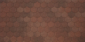 Гибкая черепица TEGOLA Comfort Assisi, 2.9 м² Terracotta 420
