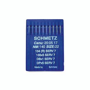 Швейная игла Schmetz DPx5 (134) SERV 7 №140 уп10 шт.., фото 2