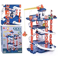 Игрушечный набор паркинг 4 уровня  56х43х34 см, A333-255F