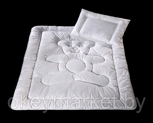 Комплект одеяло детское гипоаллергенное ActiGard® размер 90x120 + подушка 40x60, фото 2