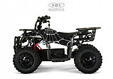 Детский электроквадроцикл RiverToys MIKA (чёрный spider) скорость до 20 км/ч, нагрузка до 65 кг, фото 4