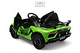 Детский электромобиль RiverToys K888PX (белый) Lamborghini, фото 3