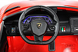 Детский электромобиль RiverToys K999PX (красный) Lamborghini Двухместный, полноприводный, фото 3