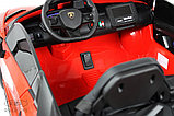 Детский электромобиль RiverToys K999PX (красный) Lamborghini Двухместный, полноприводный, фото 5