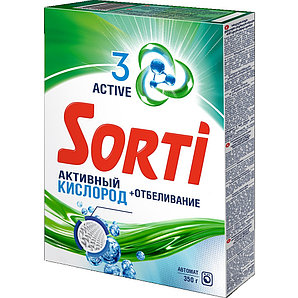 Порошок стиральный Sorti Активный кислород автомат 350г