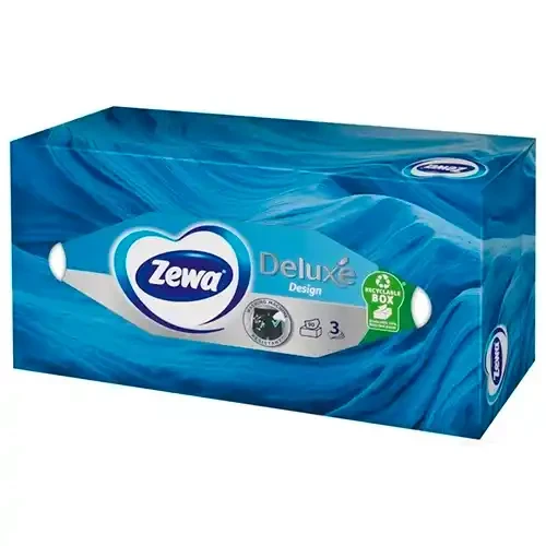 Косметические салфетки Zewa Deluxe Desing 90 шт